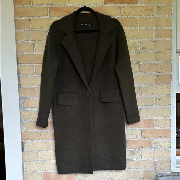 Lyla & Luxe Jackets & Blazers - Lyla & Luxe Fiona Long Knit Cardigan Coat